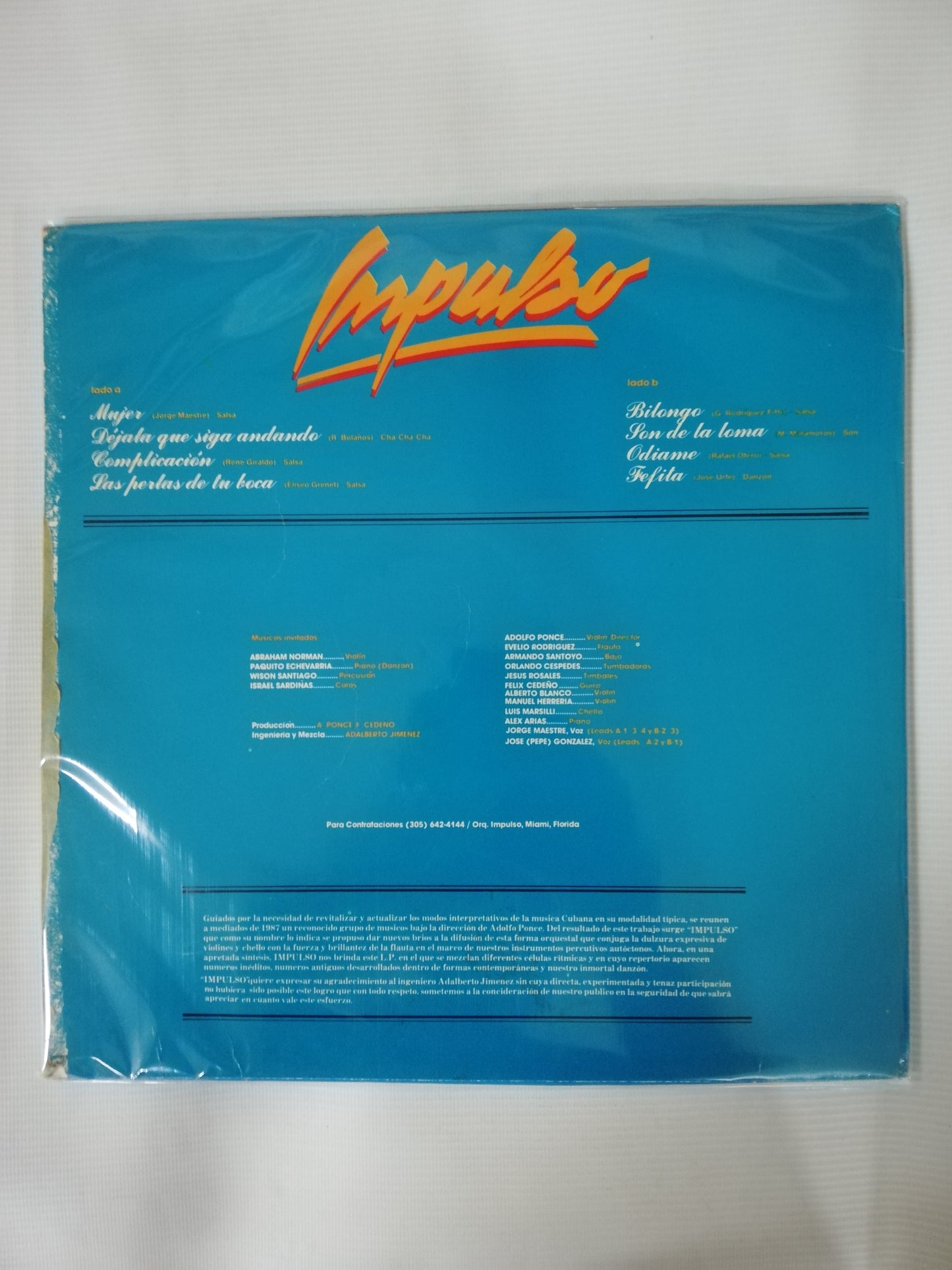 LP ORQUESTA IMPULSO - ORQUESTA IMPULSO