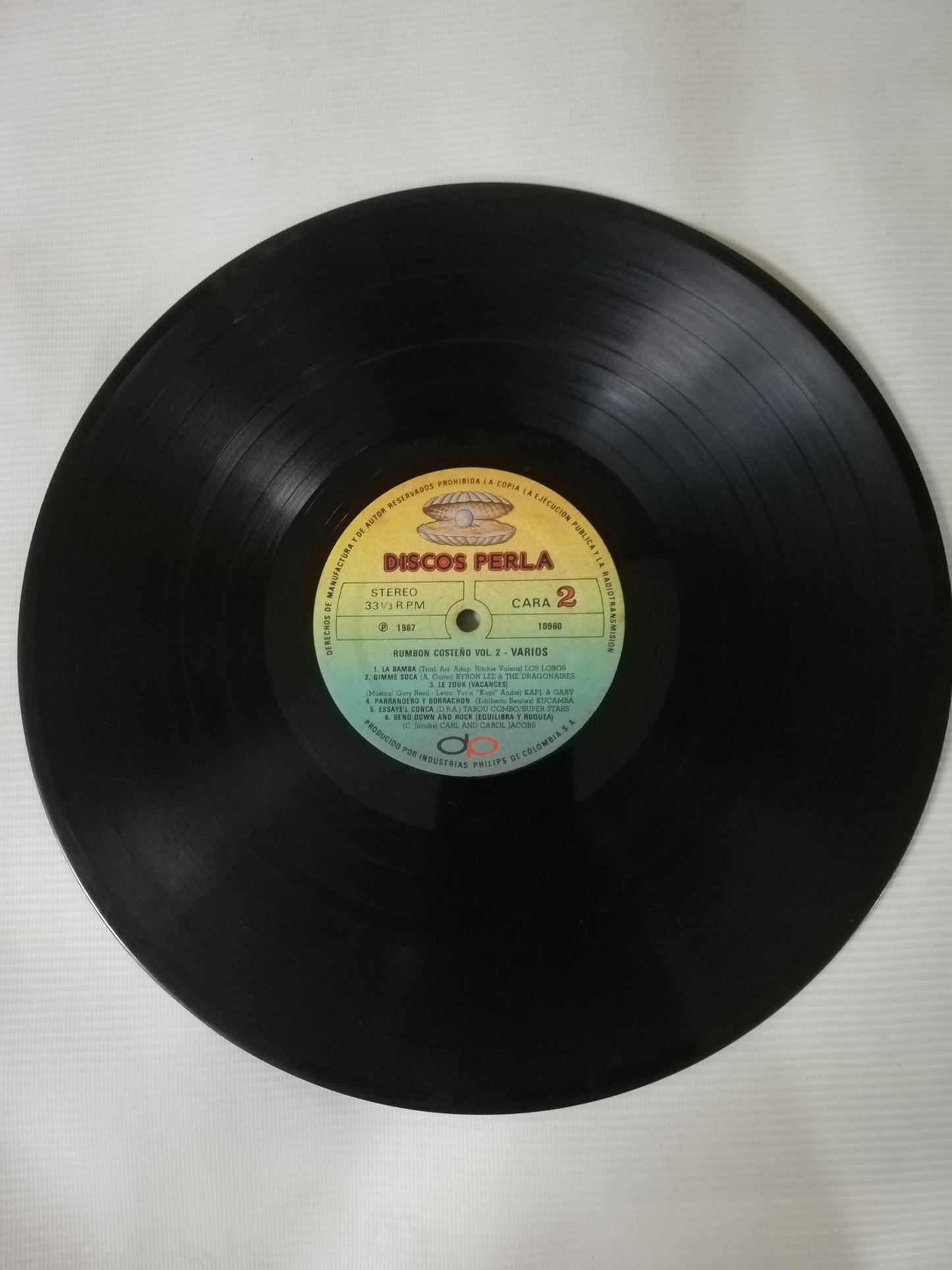 LP RUMBON COSTEÑO - RUMBON COSTEÑO VOL. 2