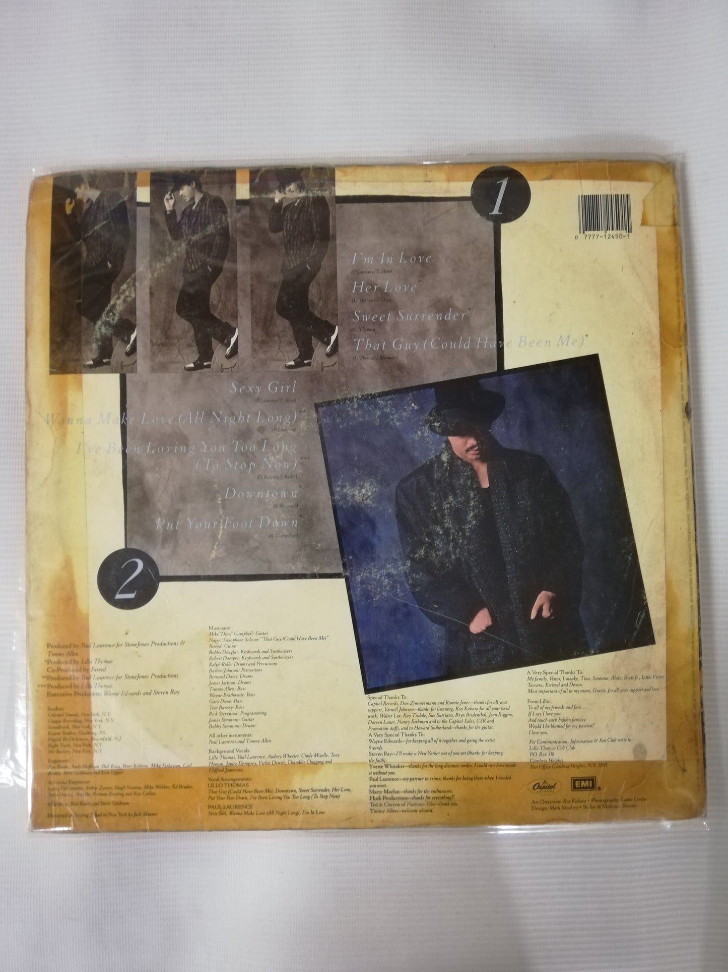 LP LILLO THOMAS - LILLO