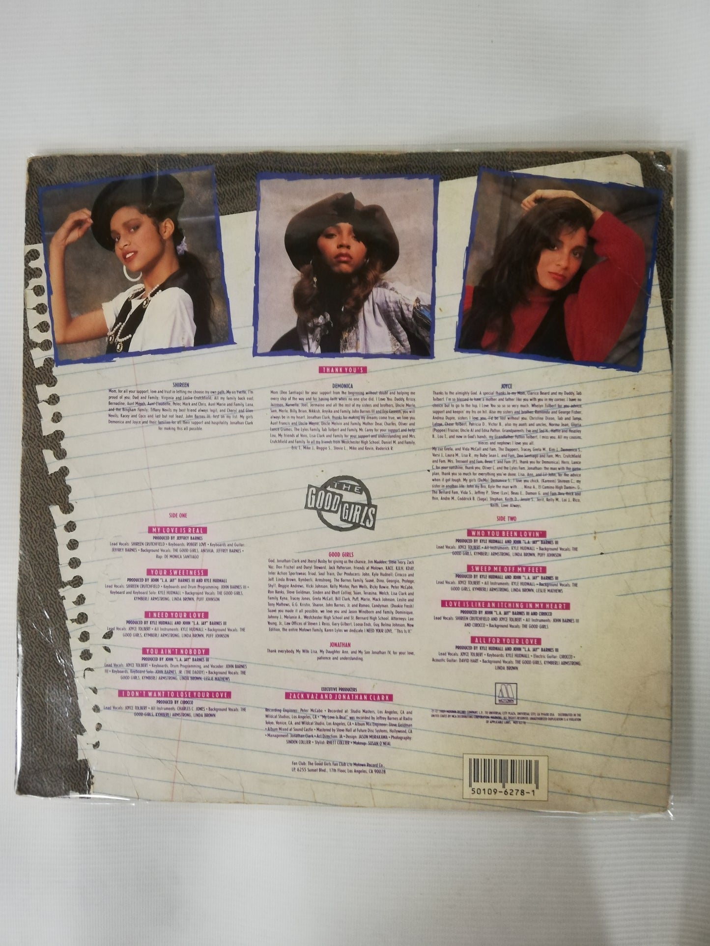 LP THE GOOD GIRLS - ALL FOR YOU LOVE