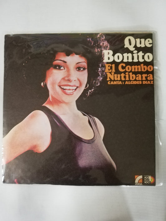LP EL COMBO NUTIBARA - QUE BONITO - CANTA: ALCIDES DIAZ