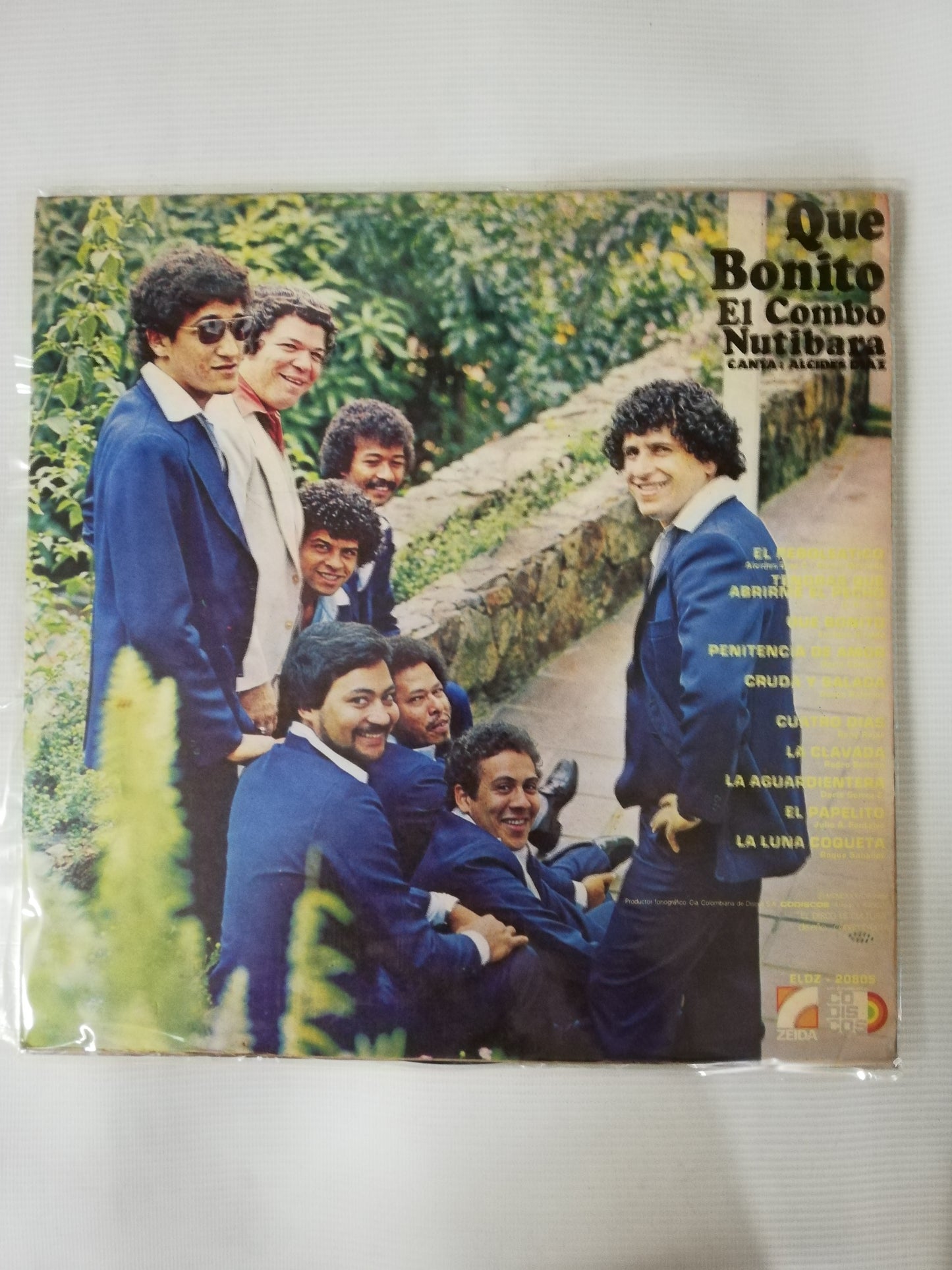 LP EL COMBO NUTIBARA - QUE BONITO - CANTA: ALCIDES DIAZ