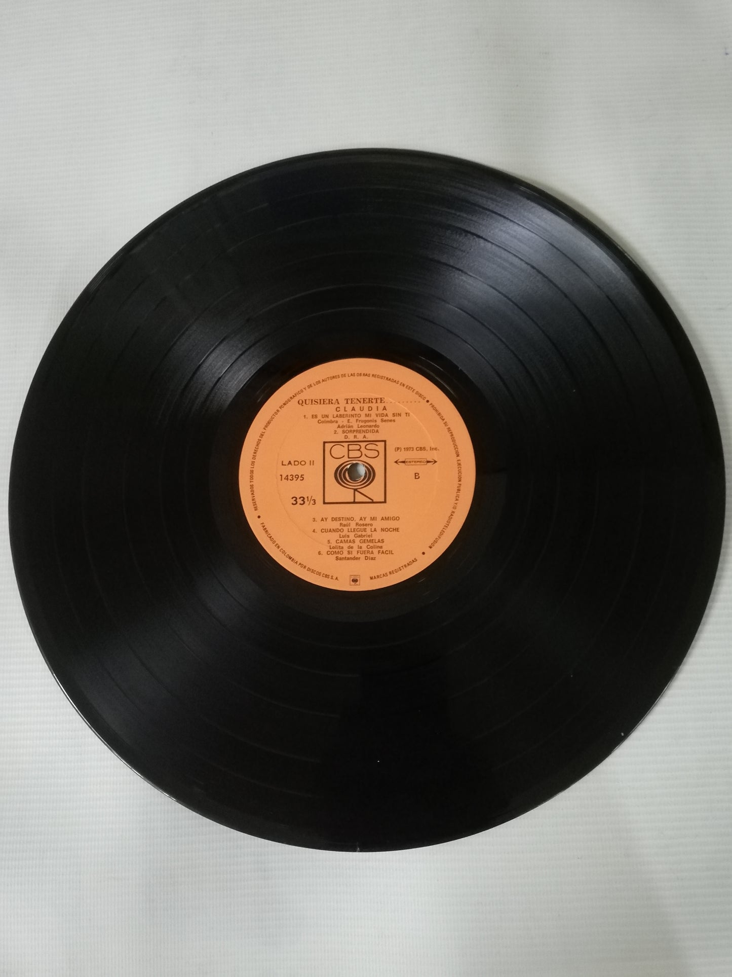 LP CLAUDIA DE COLOMBIA - QUISIERA TENERTE VOL. 4