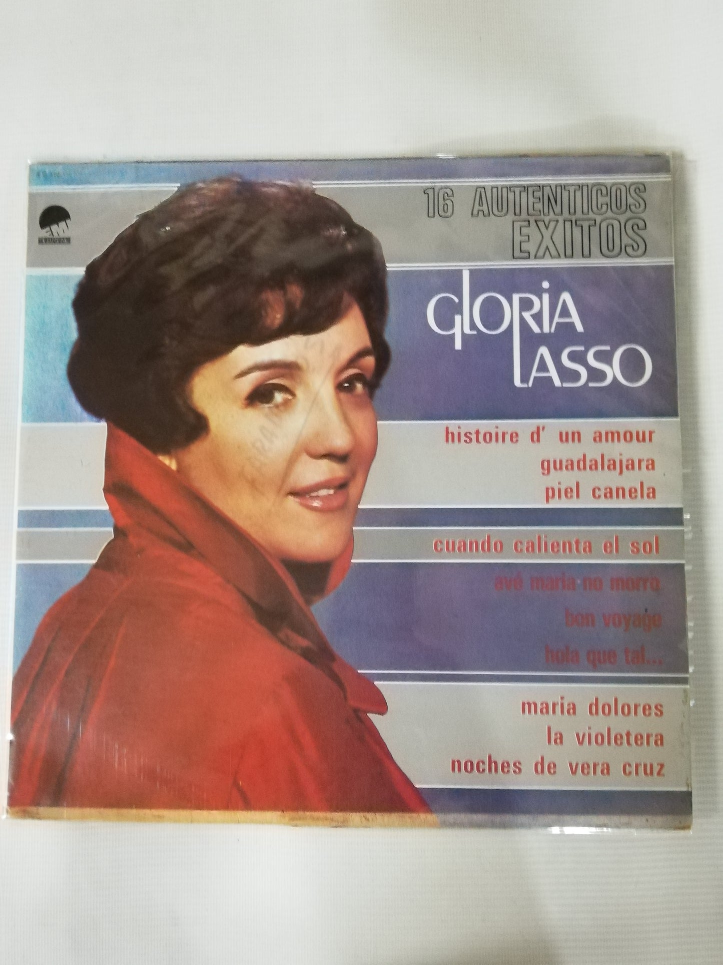 LP GLORIA LASSO - 16 AUTENTICOS EXITOS