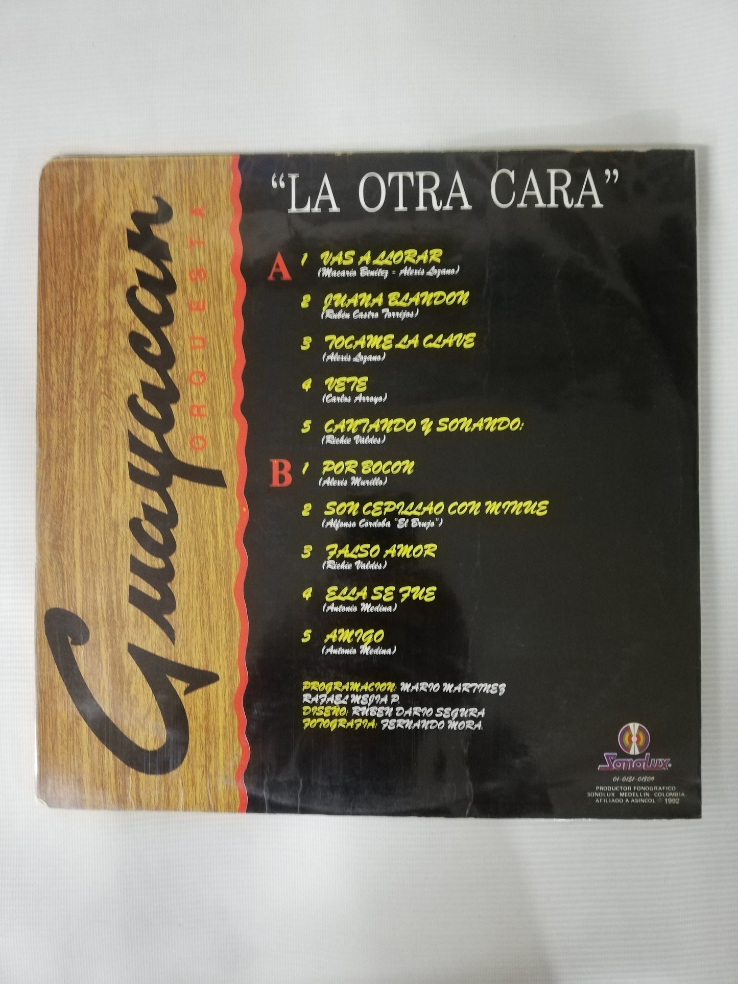 LP GUAYACÁN ORQUESTA - LA OTRA CARA