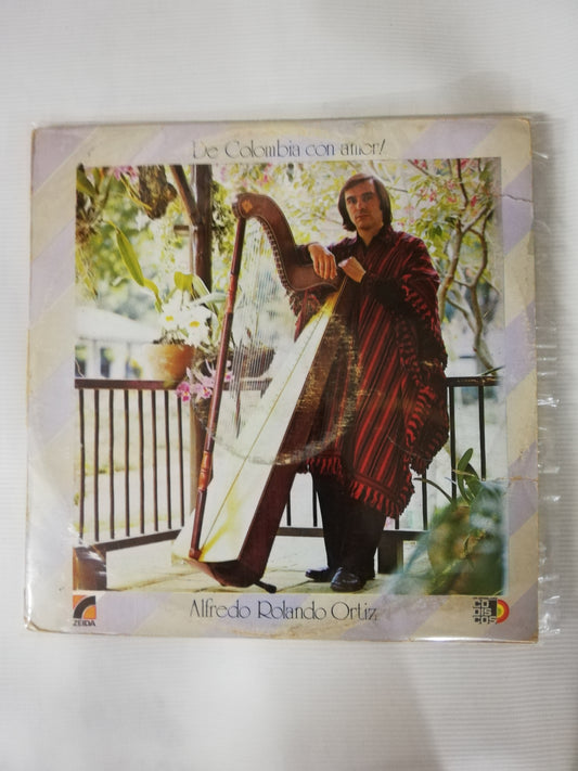 LP ALFREDO ROLANDO ORTIZ - DE COLOMBIA CON AMOR - VINYL X 3