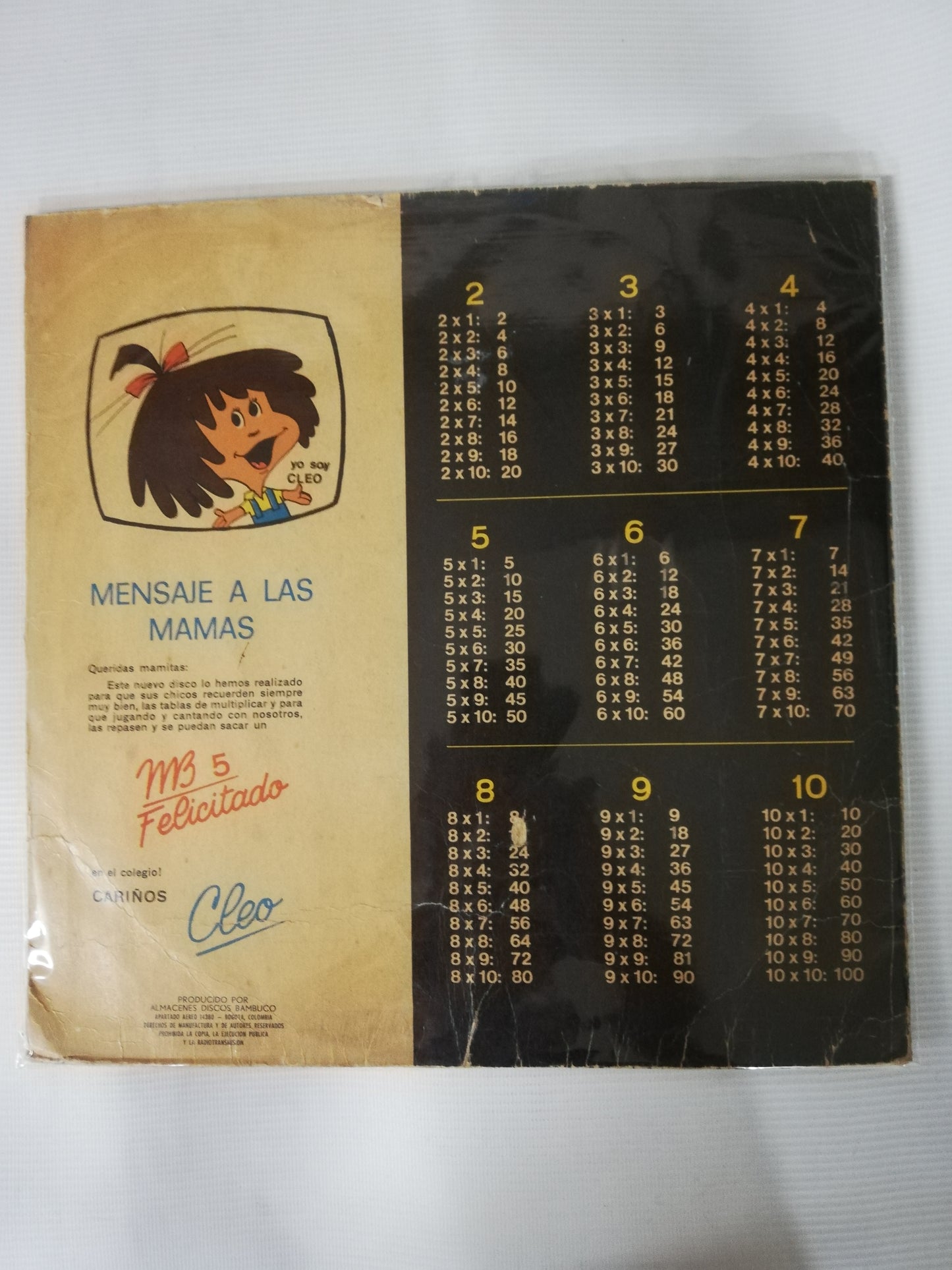 LP LA FAMILIA TELERÍN - VAMOS A MULTIPLICAR