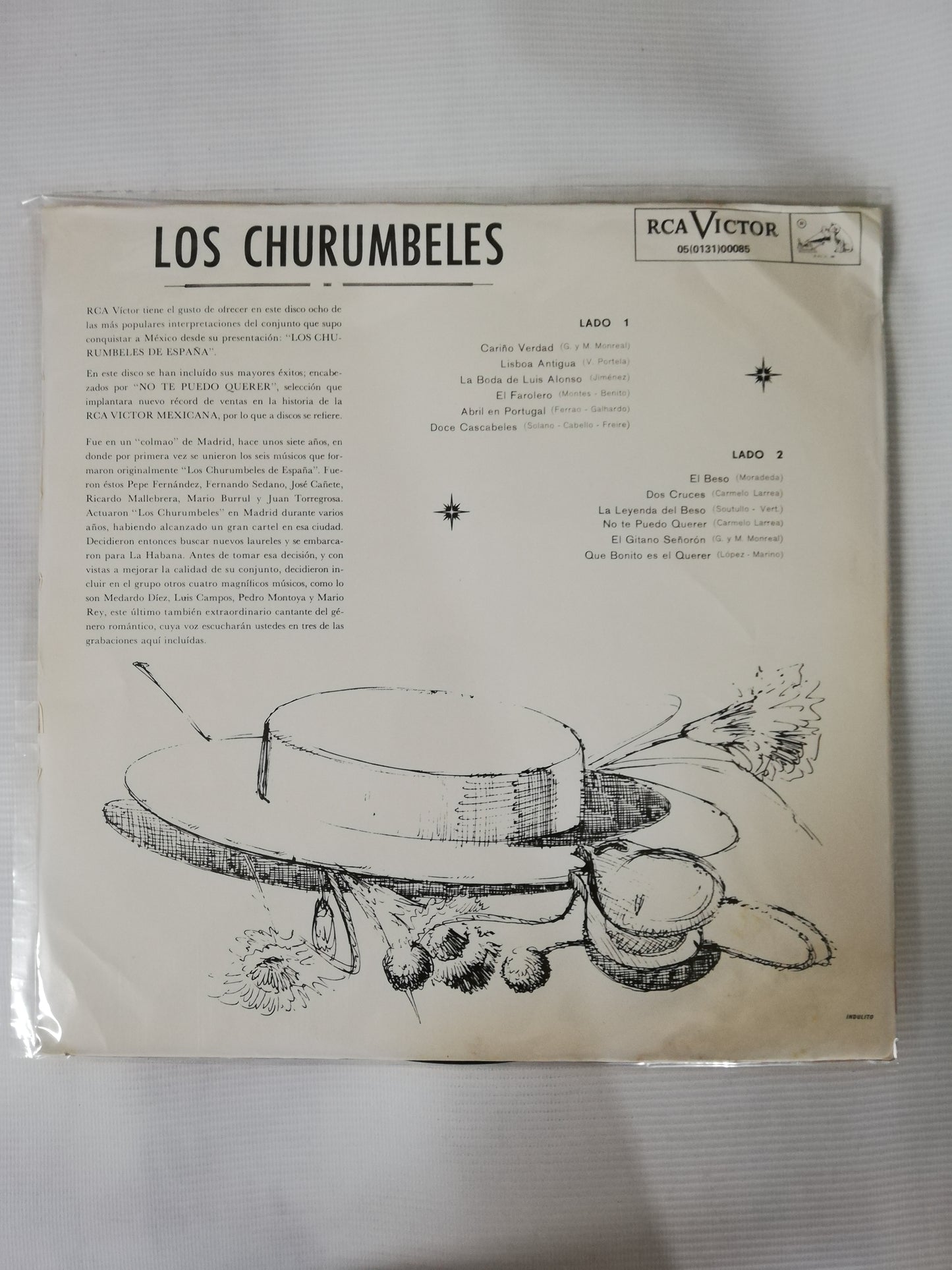 LP LOS CHURUMBELES DE ESPAÑA - LOS CHURUMBELES DE ESPAÑA VOL. 1
