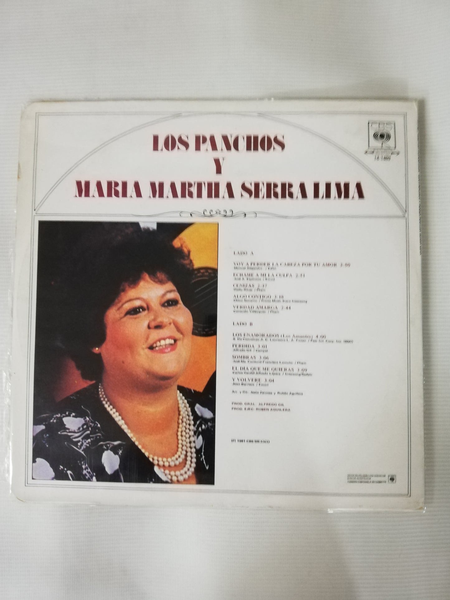 LP LOS PANCHOS Y MARIA MARTHA SERRA LIMA - ESENCIA ROMÁNTICA