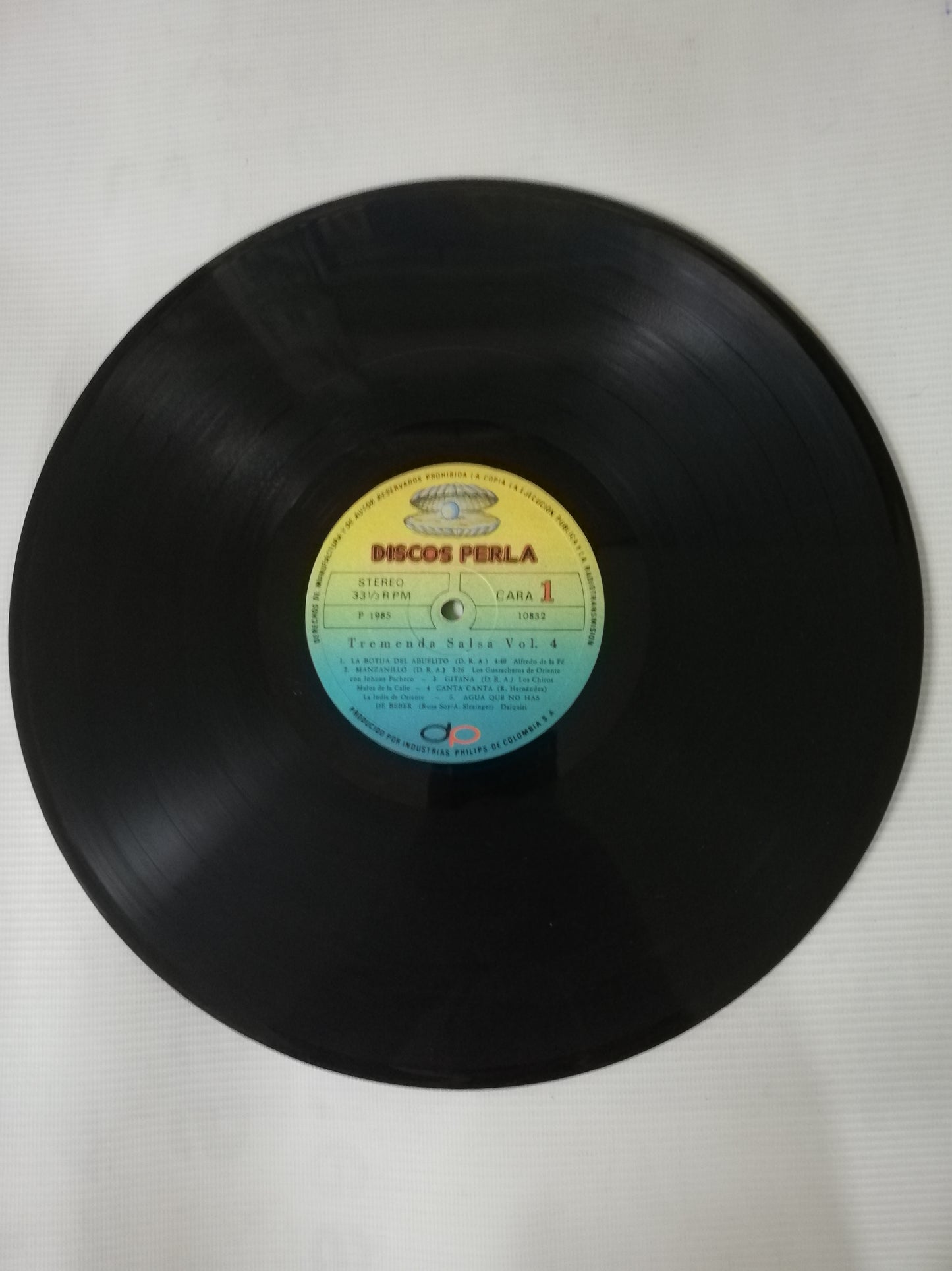 LP TREMENDA SALSA - TREMENDA SALSA VOL. 4