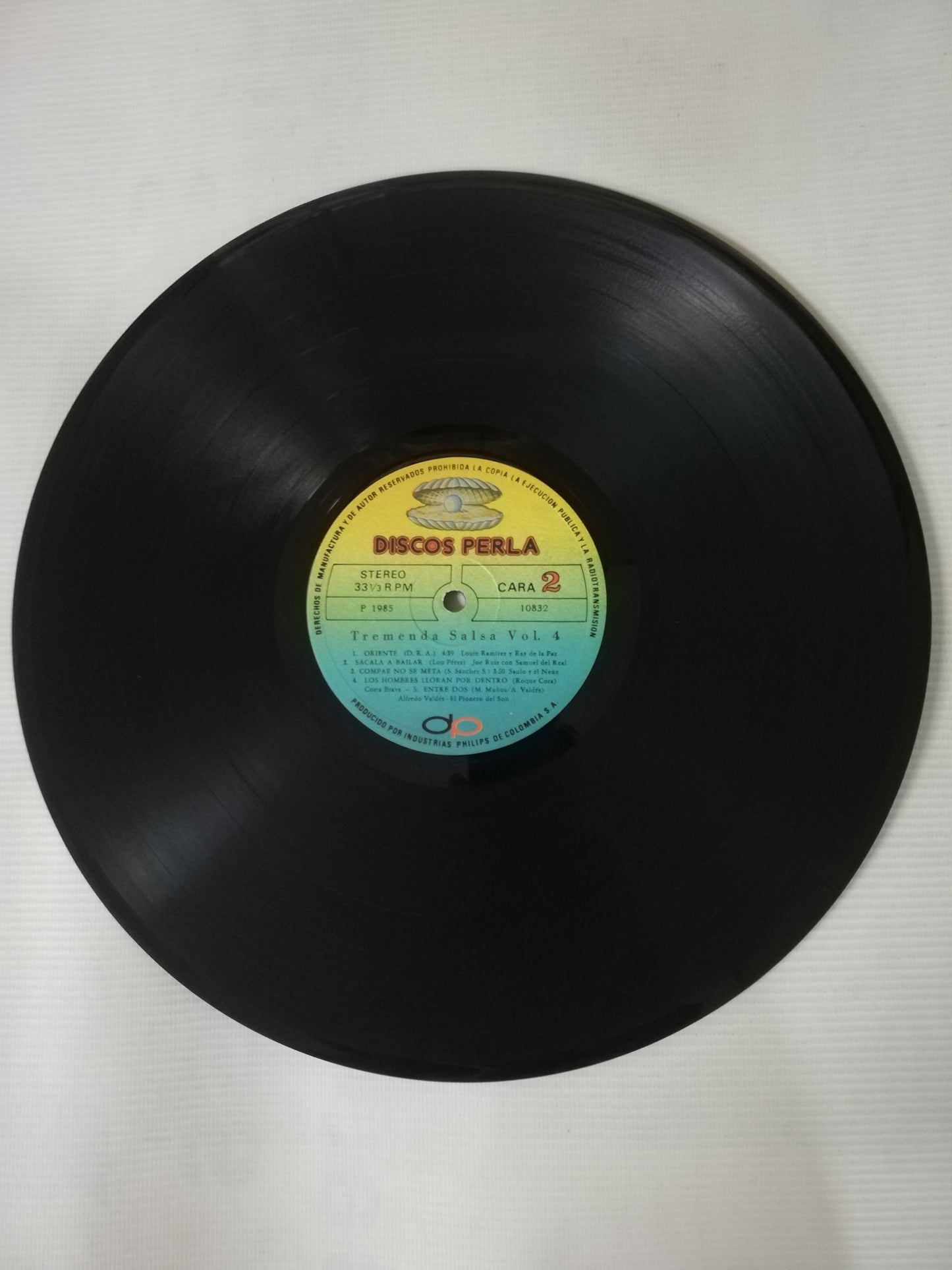 LP TREMENDA SALSA - TREMENDA SALSA VOL. 4