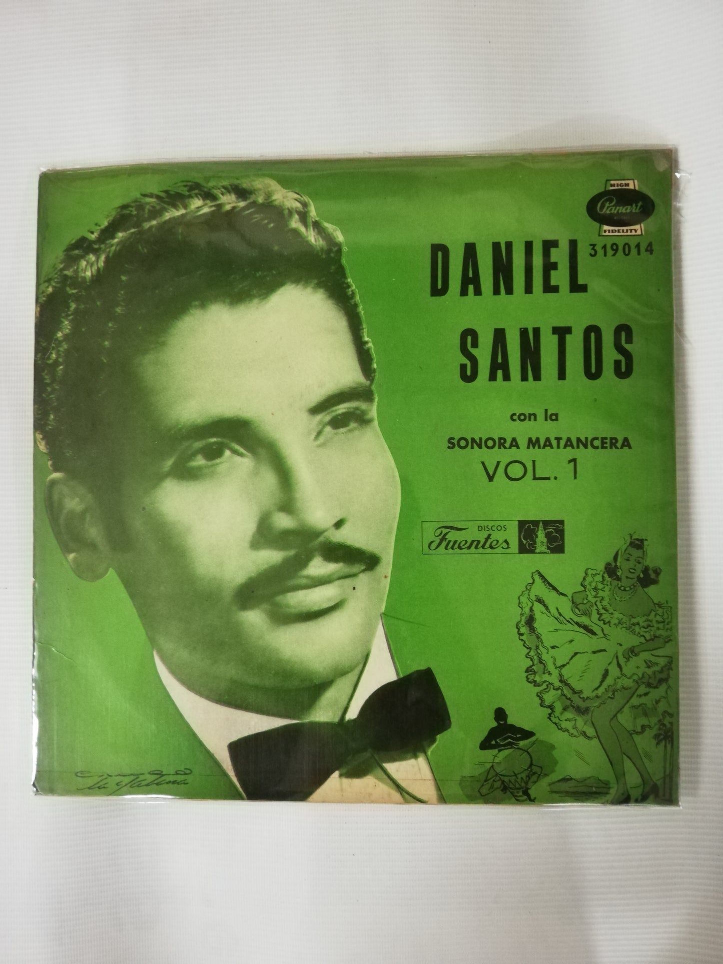 LP DANIEL SANTOS - DANIEL SANTOS CON LA SONORA MATANCERA VOL. 1