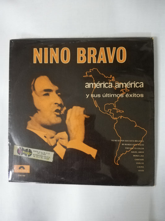 LP NINO BRAVO - AMÉRICA AMÉRICA Y SUS ÚLTIMOS EXITOS