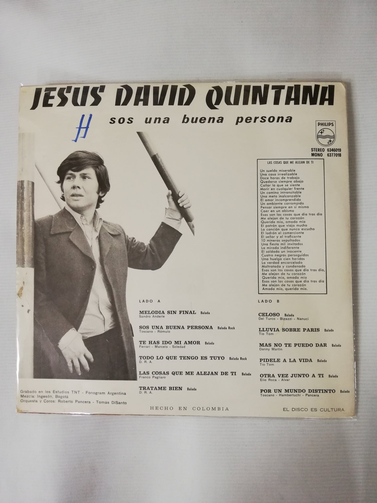 LP JESUS DAVID QUINTANA - SOS UNA BUENA PERSONA