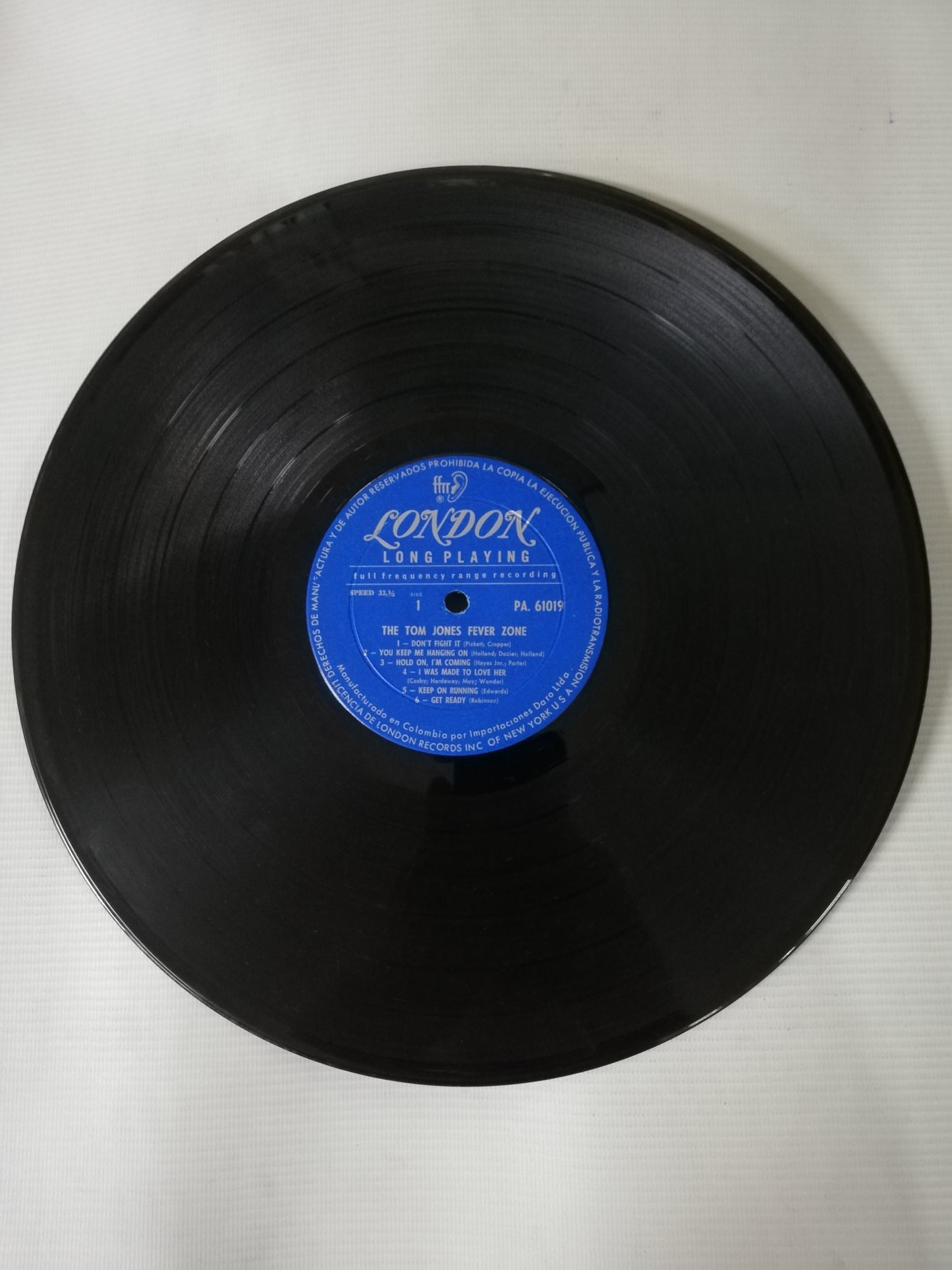 LP TOM JONES - THE TOM JONES FEVER ZONE