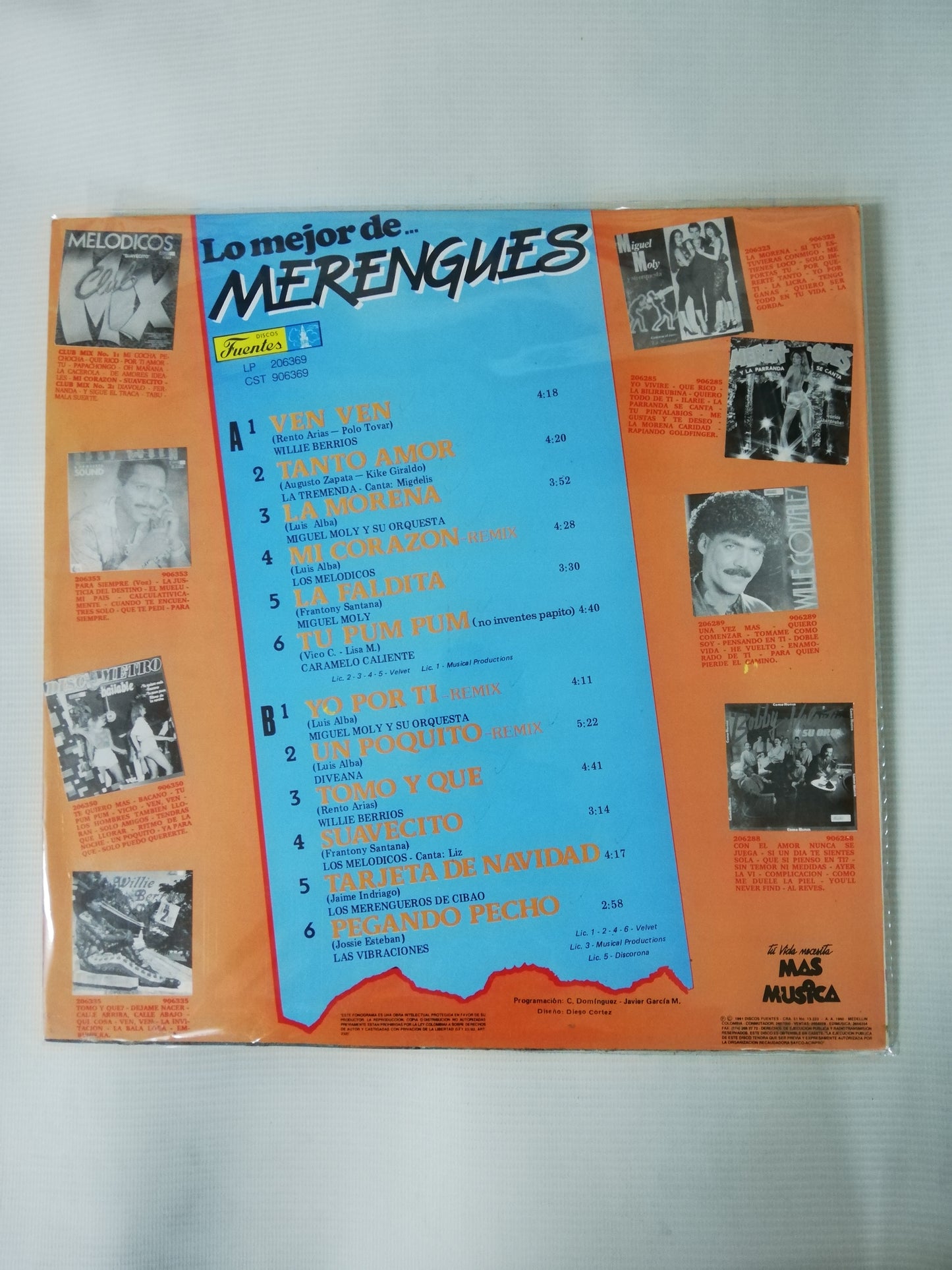 LP LO MEJOR DE...MERNGUES - VARIOS INTÉRPRETES