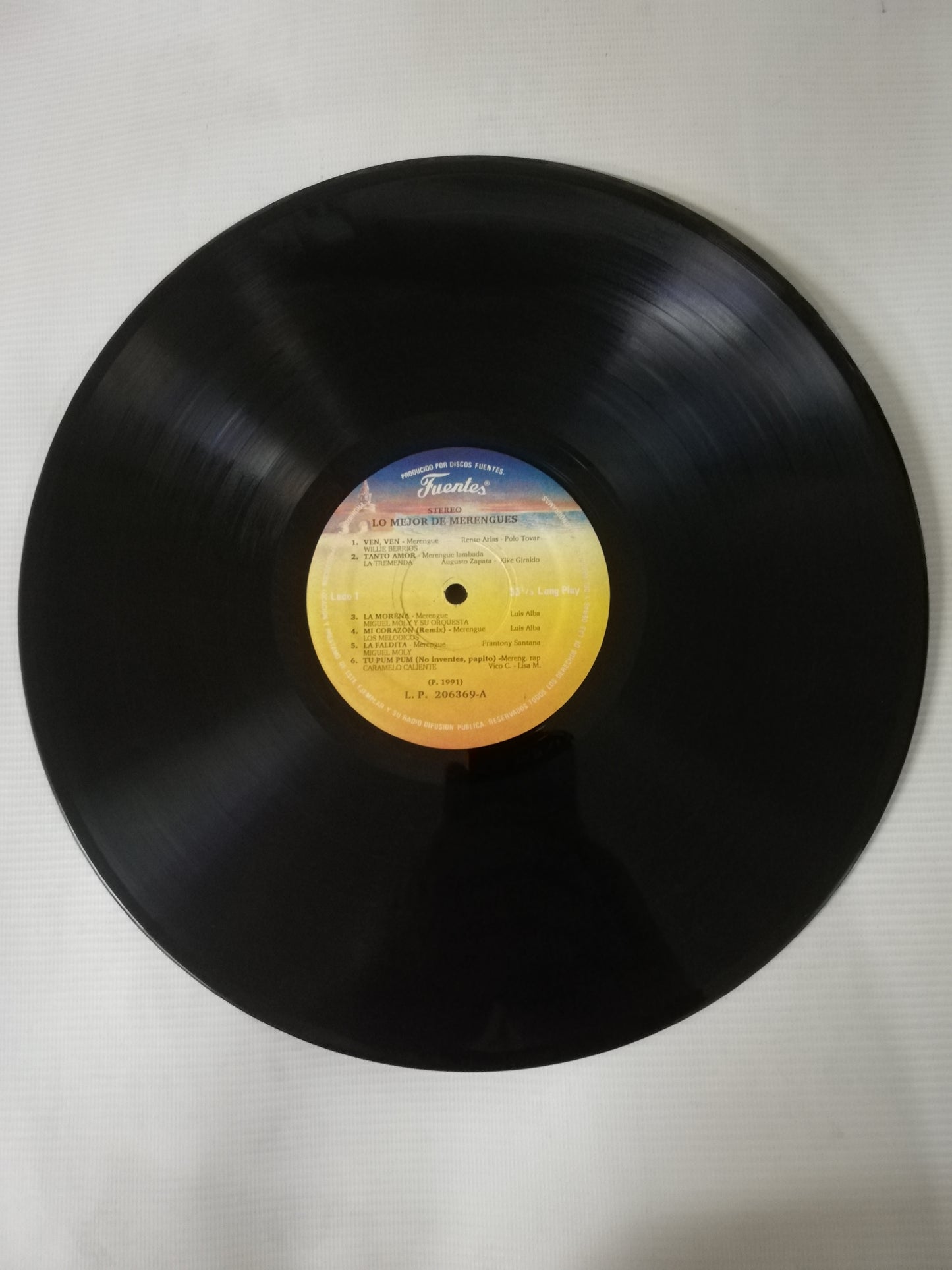 LP LO MEJOR DE...MERNGUES - VARIOS INTÉRPRETES