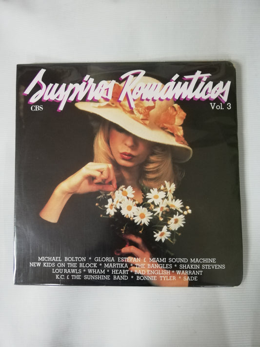 LP SUSPIROS ROMÁNTICOS - SUSPIROS ROMÁNTICOS VOL. 3