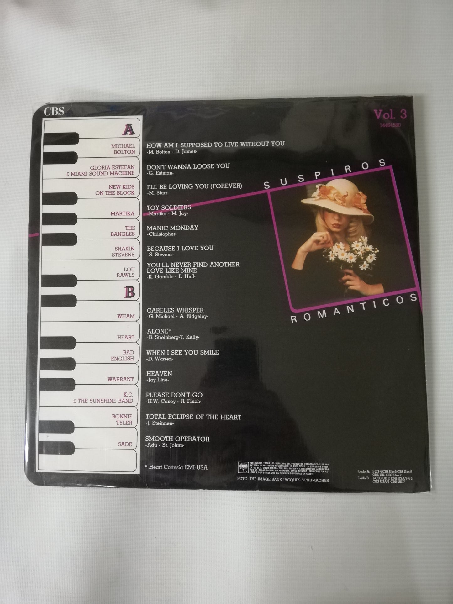 LP SUSPIROS ROMÁNTICOS - SUSPIROS ROMÁNTICOS VOL. 3