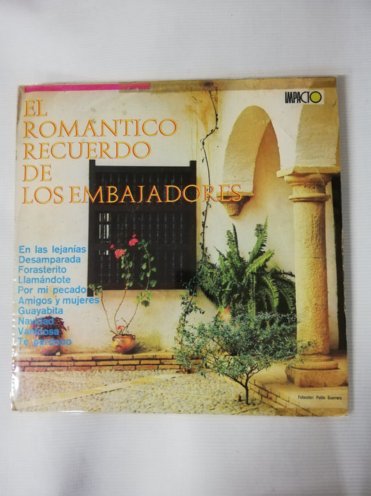 LP LOS EMBAJADORES - EL ROMÁNTICO RECUERDO DE LOS EMBAJADORES
