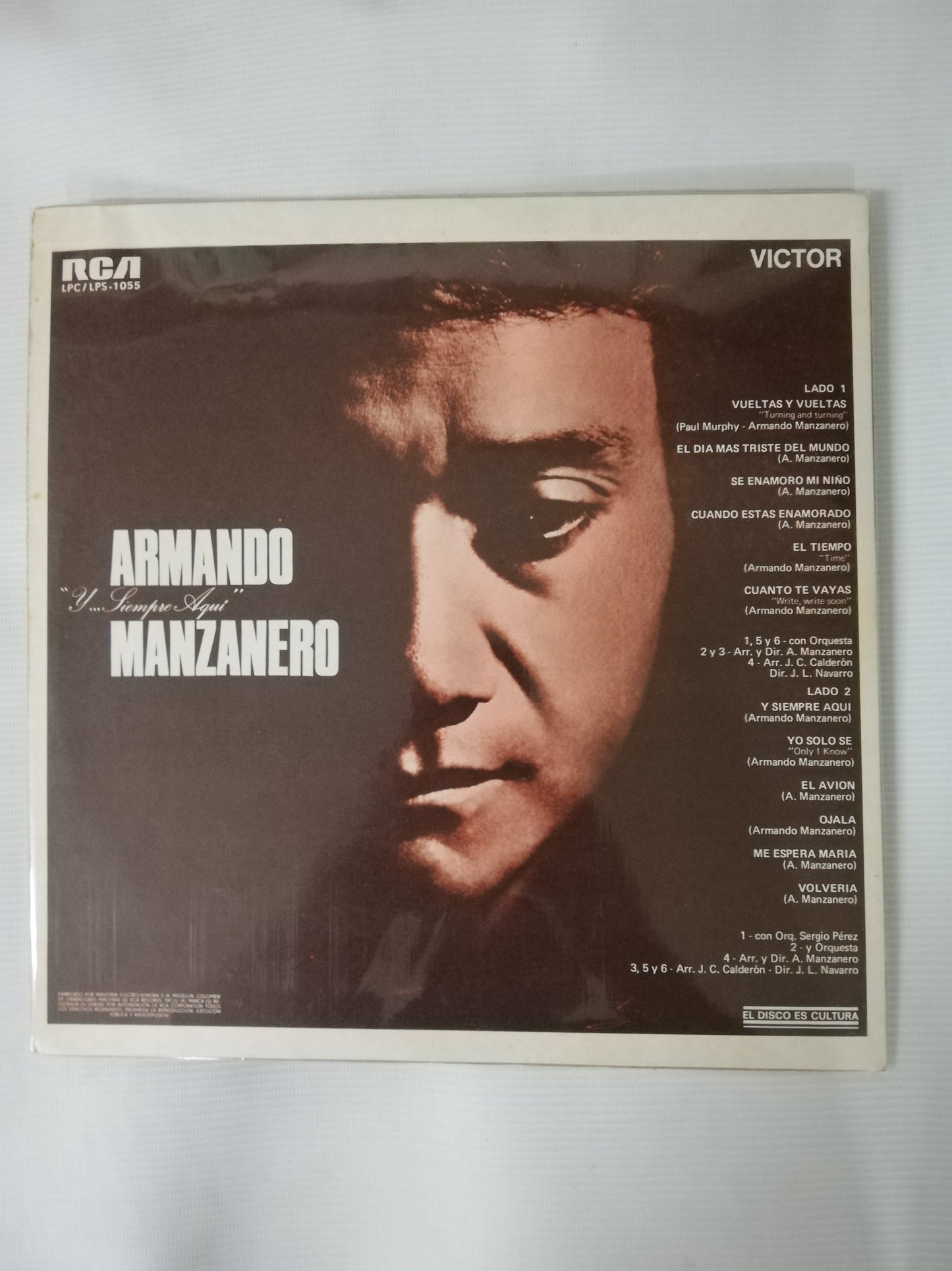 LP ARMANDO MANZANERO - Y...SIEMPRE AQUI