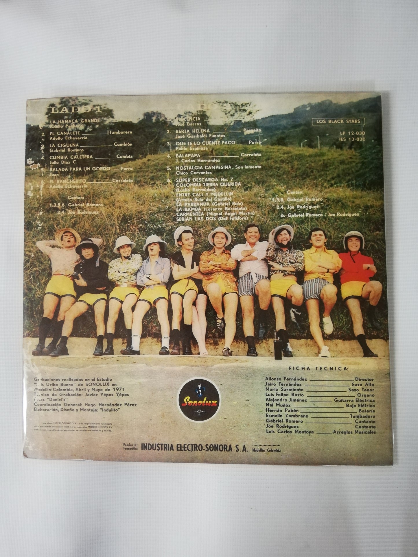 LP LOS BLACK STARS - DE MODA