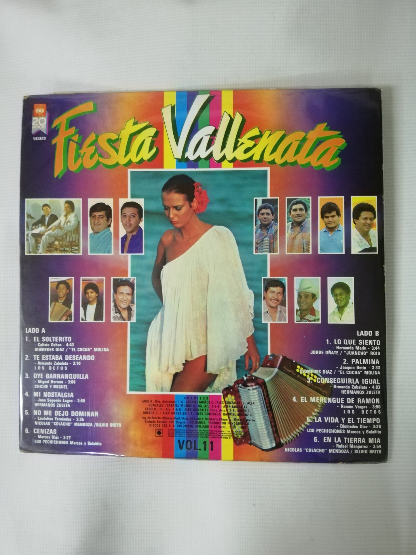LP FIESTA VALLENATA - FIESTA VALLENATA VOL. 11