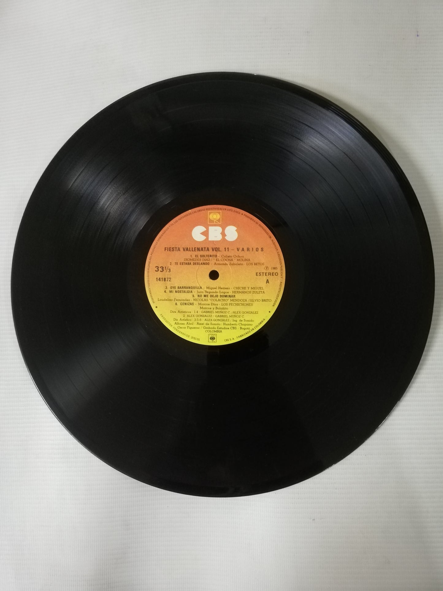 LP FIESTA VALLENATA - FIESTA VALLENATA VOL. 11