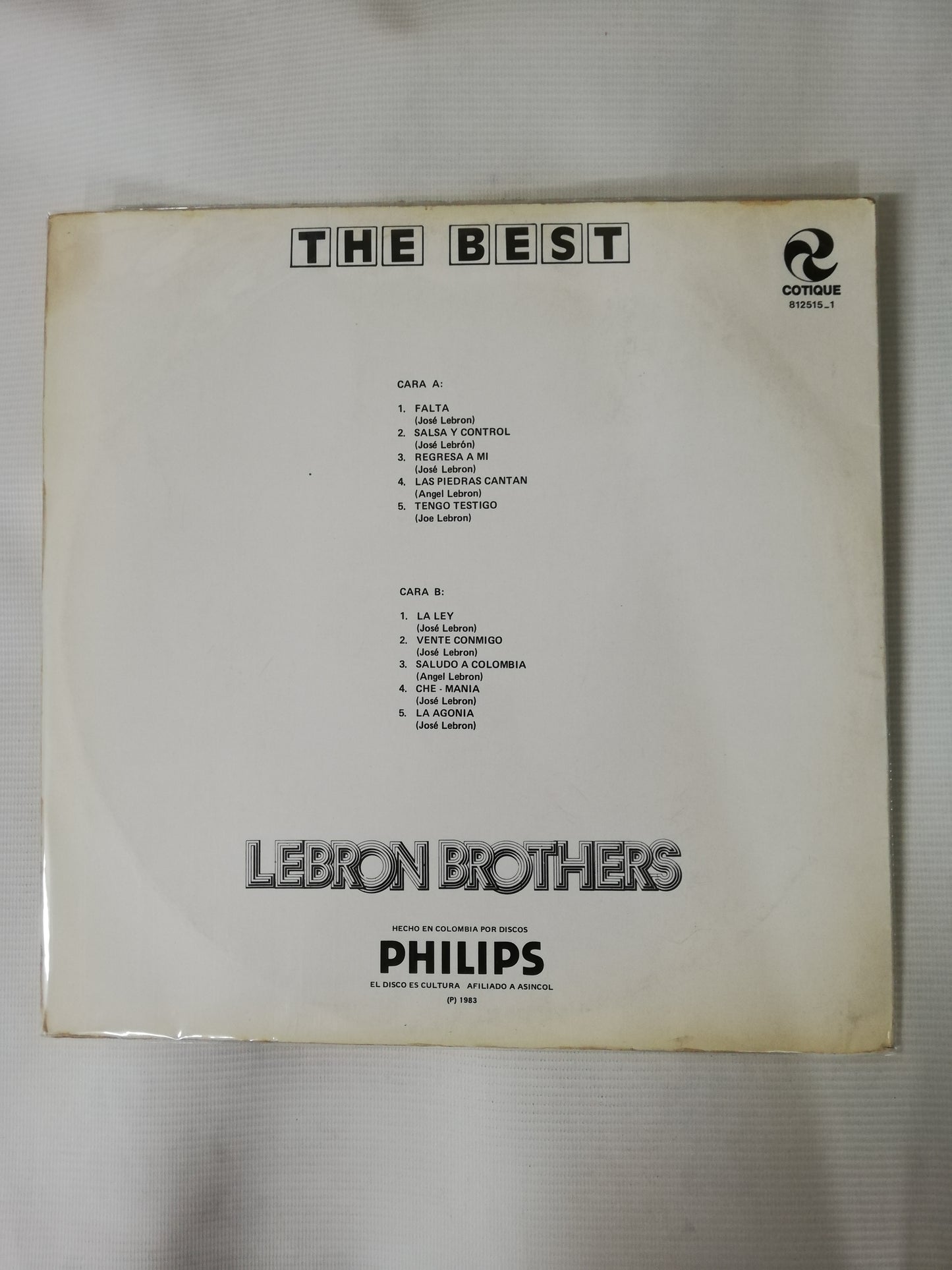 LP LEBRON BROTHERS - THE BEST LEBRON BROTHERS