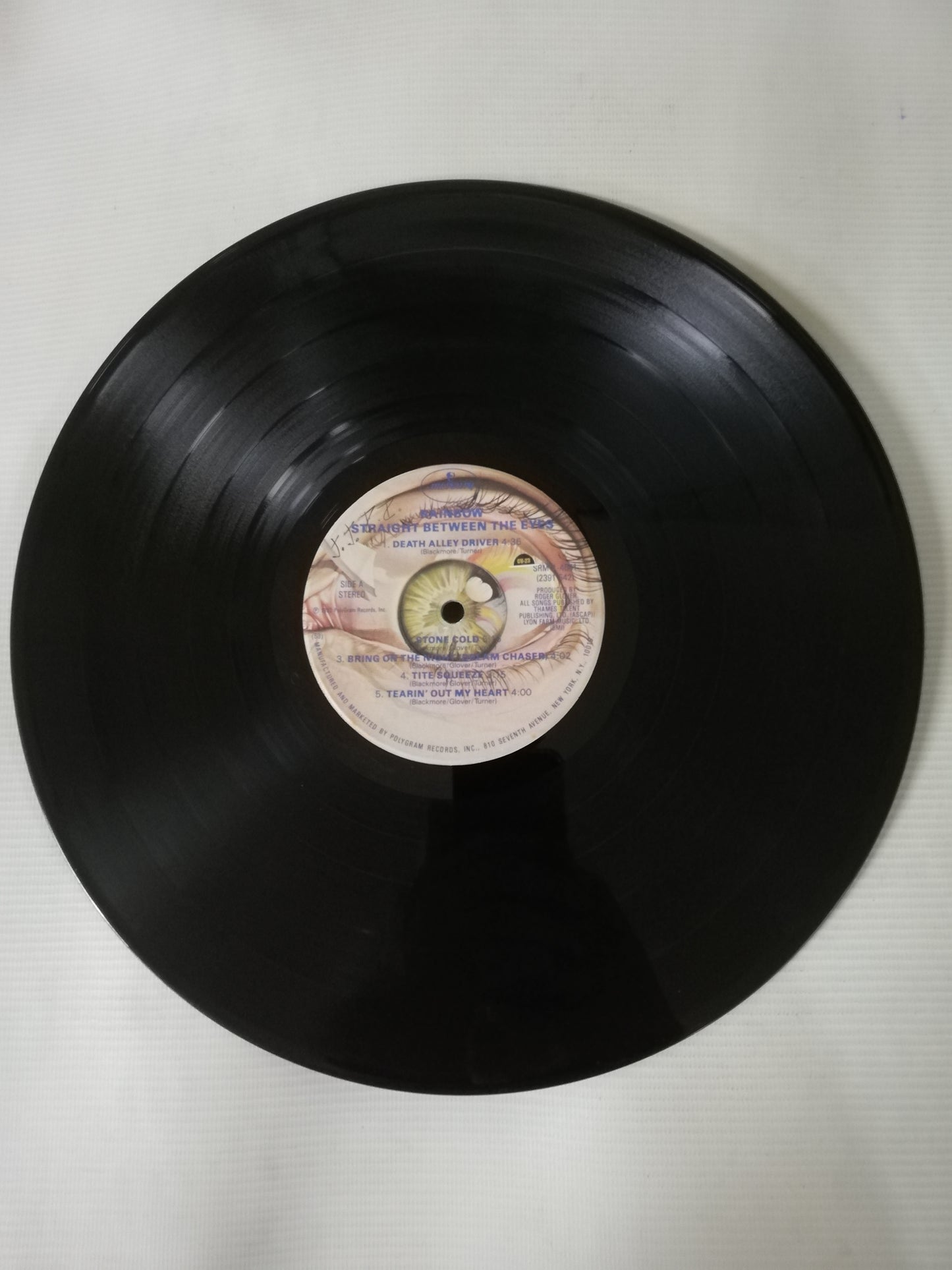 LP RAINBOW - STRAIGHT BETWEEN THE EYES