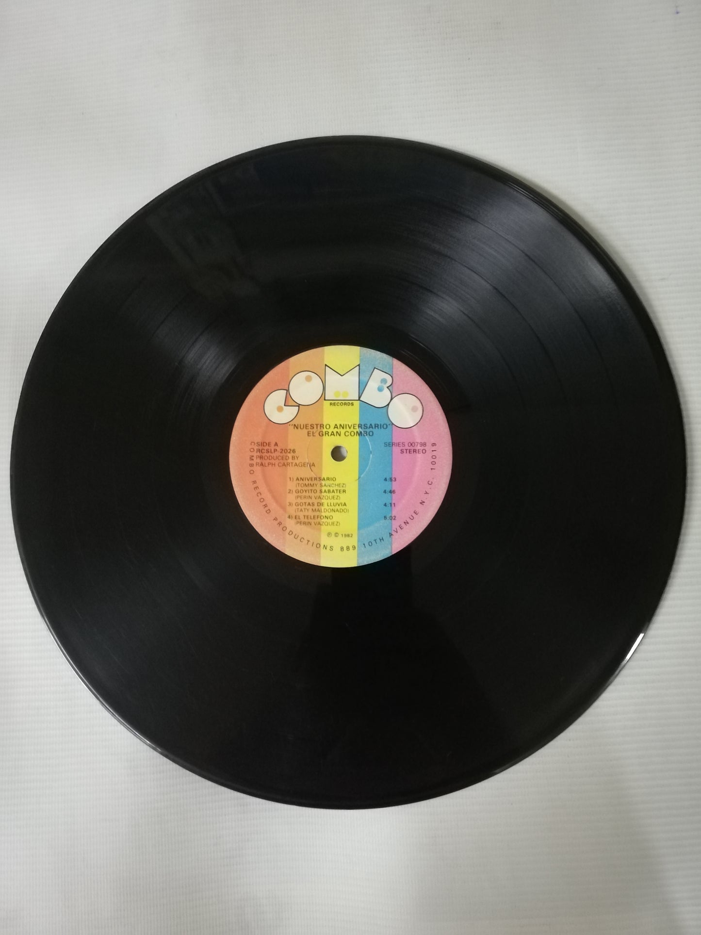 LP EL GRAN COMBO DE PUERTO RICO - NUESTRO ANIVERSARIO