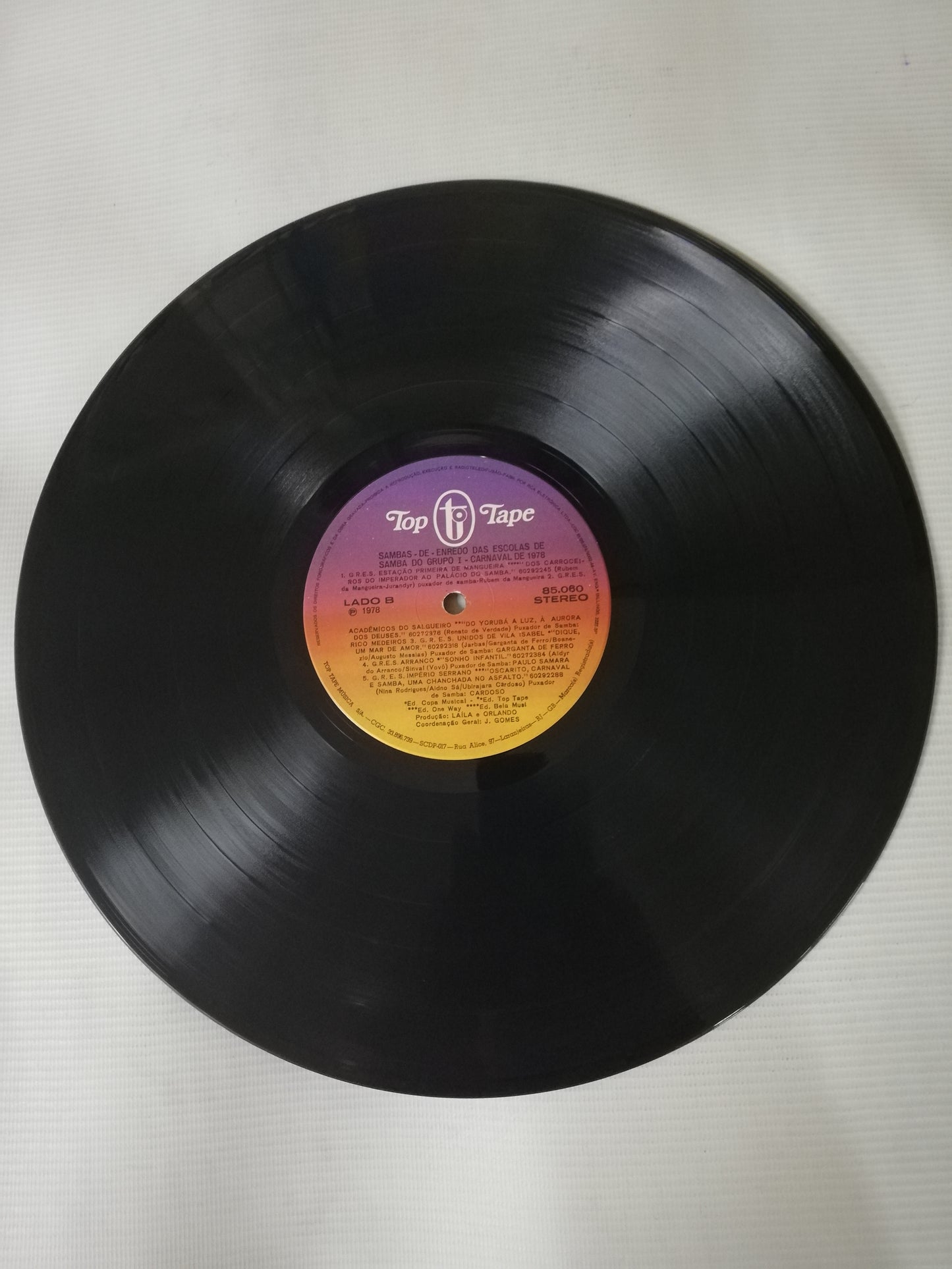 LP SAMBAS DE ENREDO - DAS ESCOLAS DE SAMBA DO GRUPO 1