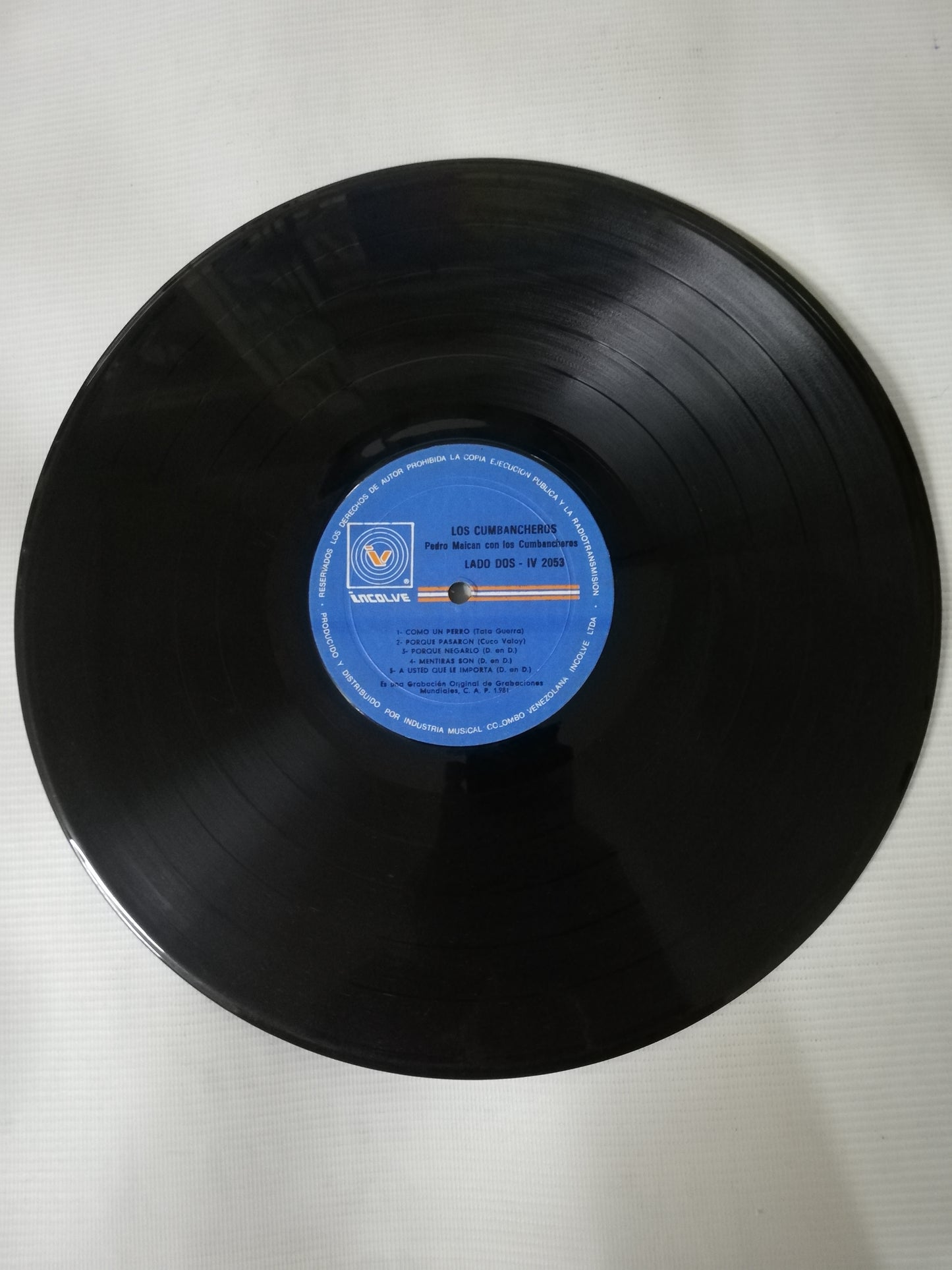 LP LOS CUMBANCHEROS - PEDRO MAICAN Y LOS CUMBANCHEROS