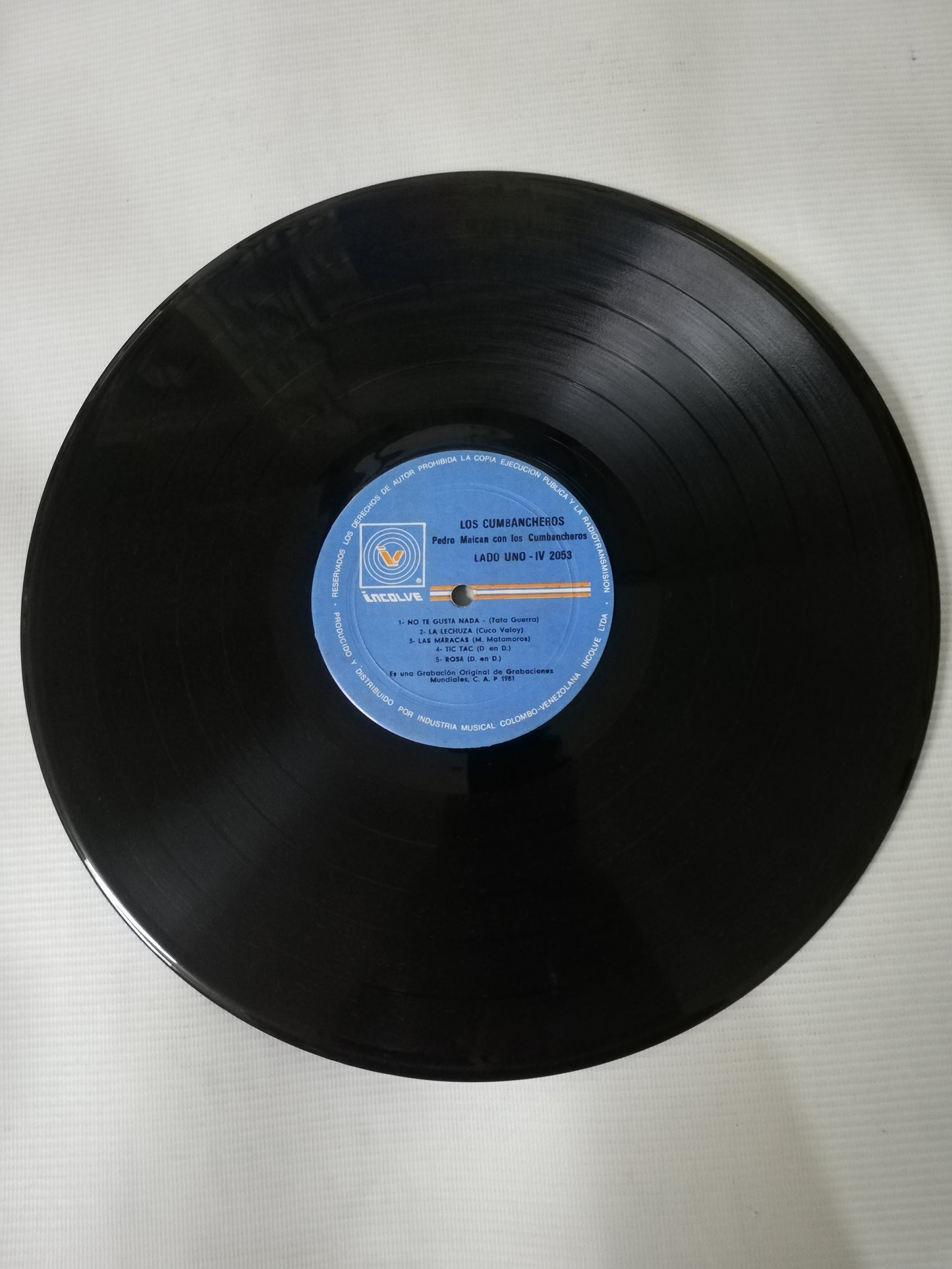 LP LOS CUMBANCHEROS - PEDRO MAICAN Y LOS CUMBANCHEROS