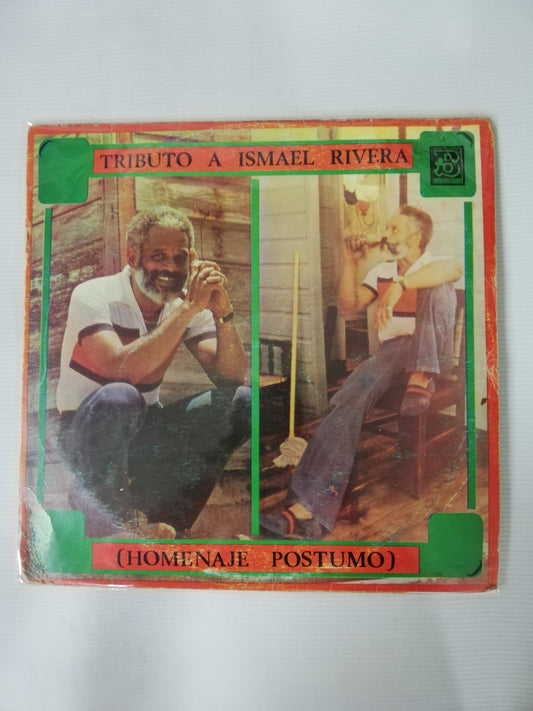 LP ISMAEL RIVERA - TRIBUTO A ISMAEL RIVERA ( HOMENAJE POSTUMO )