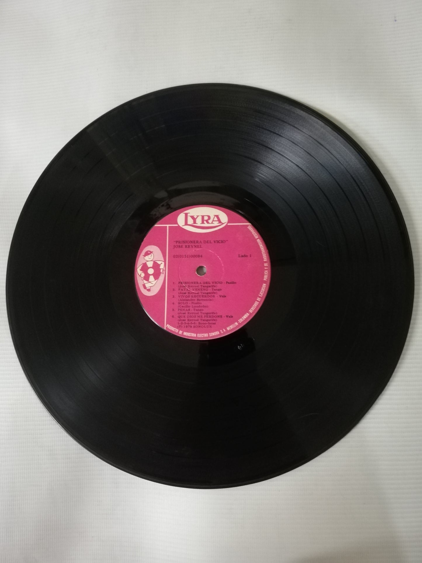 LP JOSE REYNEL - PRISIONERA DEL VICIO