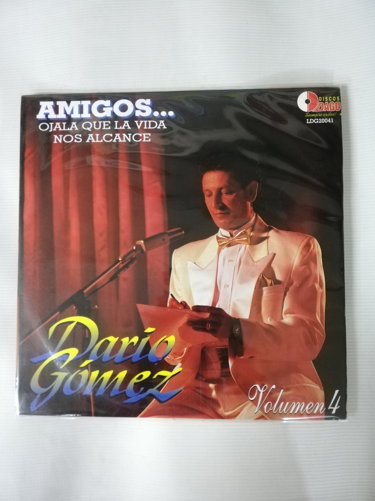 LP DARIO GOMEZ - AMIGOS...OJALA QUE LA VIDA NOS ALCANCE VOL. 4