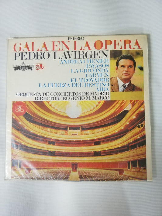 LP PEDRO LAVIRGEN - GALA EN LA OPERA