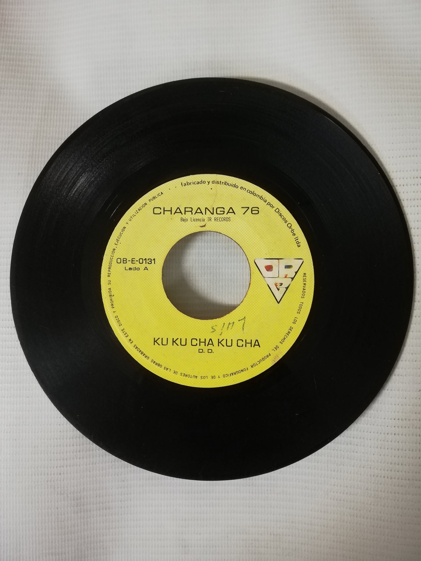VINILO CHARANGA 76 - KUKU CHA KU CHA / ROSA