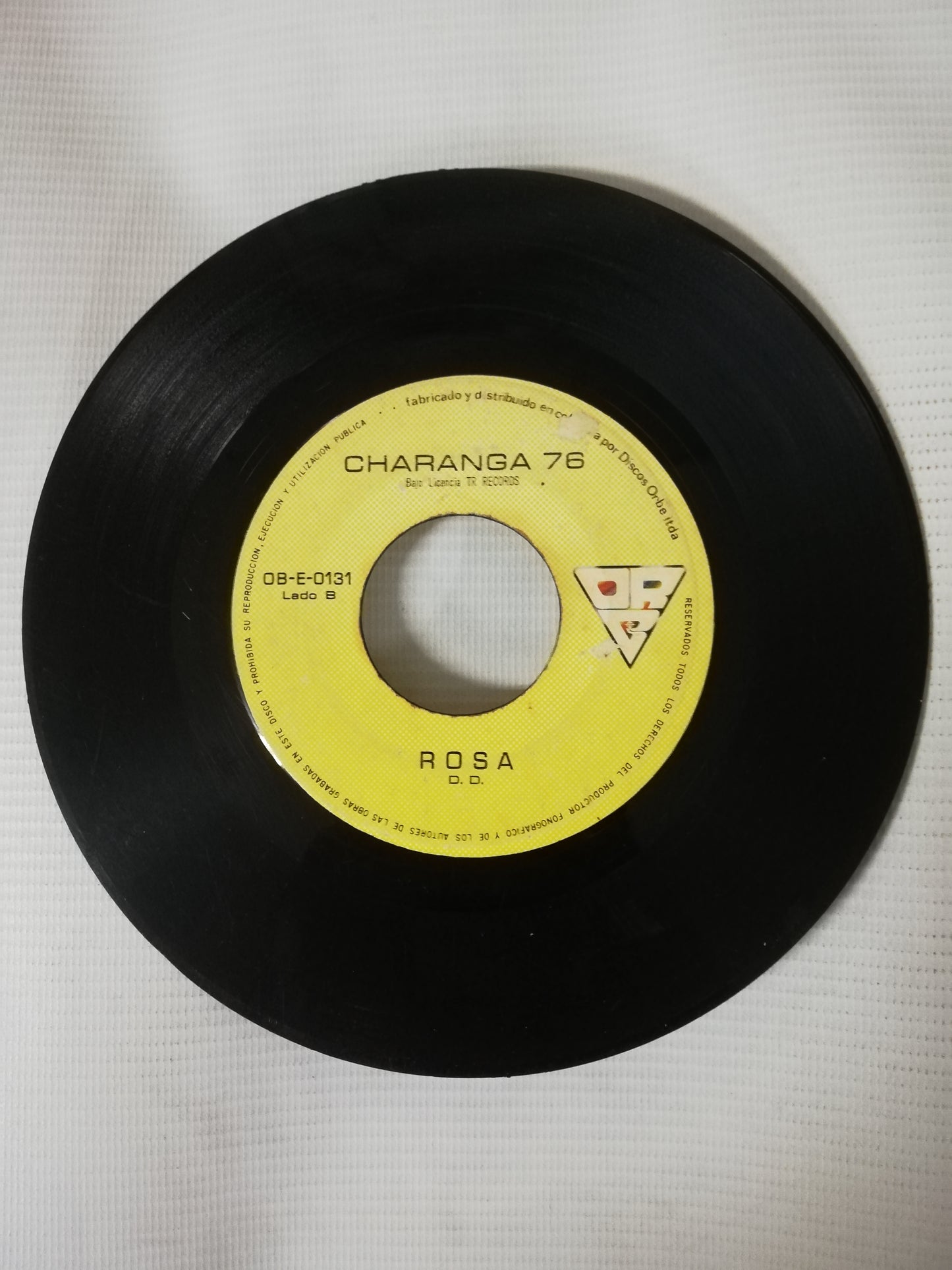 VINILO CHARANGA 76 - KUKU CHA KU CHA / ROSA