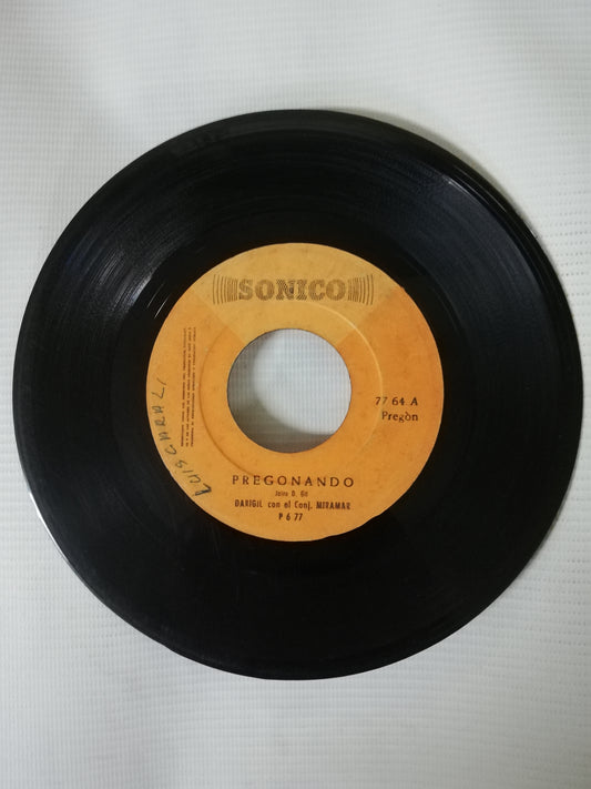 VINILO CONJUNTO MIRAMAR - PREGONANDO / AMORCITO MIO