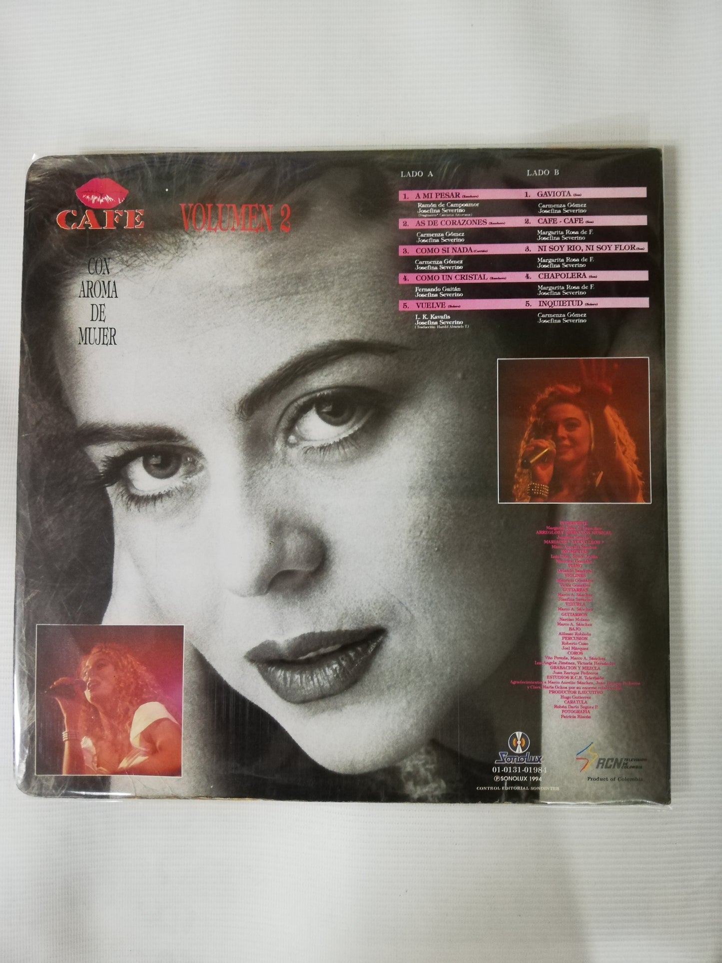 LP MARGARITA ROSA DE FRANCISCO - CAFÉ: CON AROMA DE MUJER VOL. 2