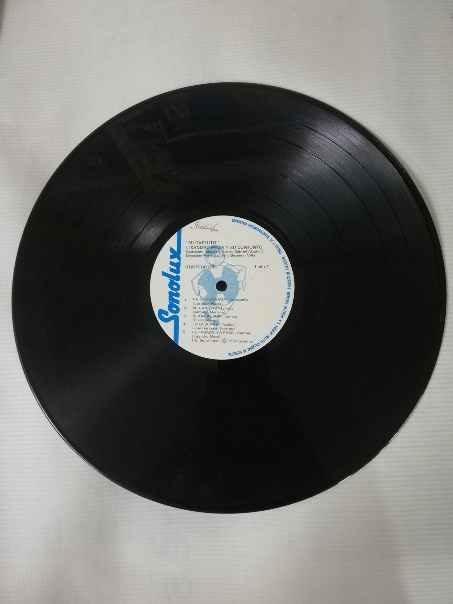 LP LISANDRO MEZA Y SU CONJUNTO - MI CARRITO