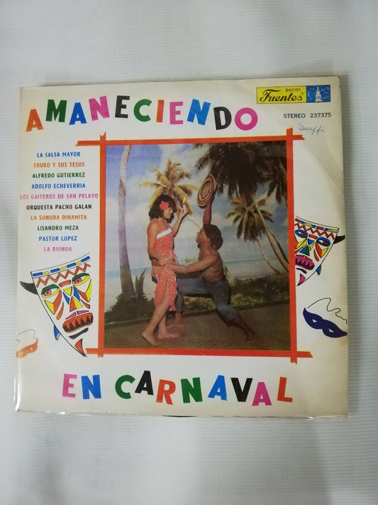 LP AMANECIENDO EN CARNAVAL - AMANECIENDO EN CARNAVAL VOL. 2