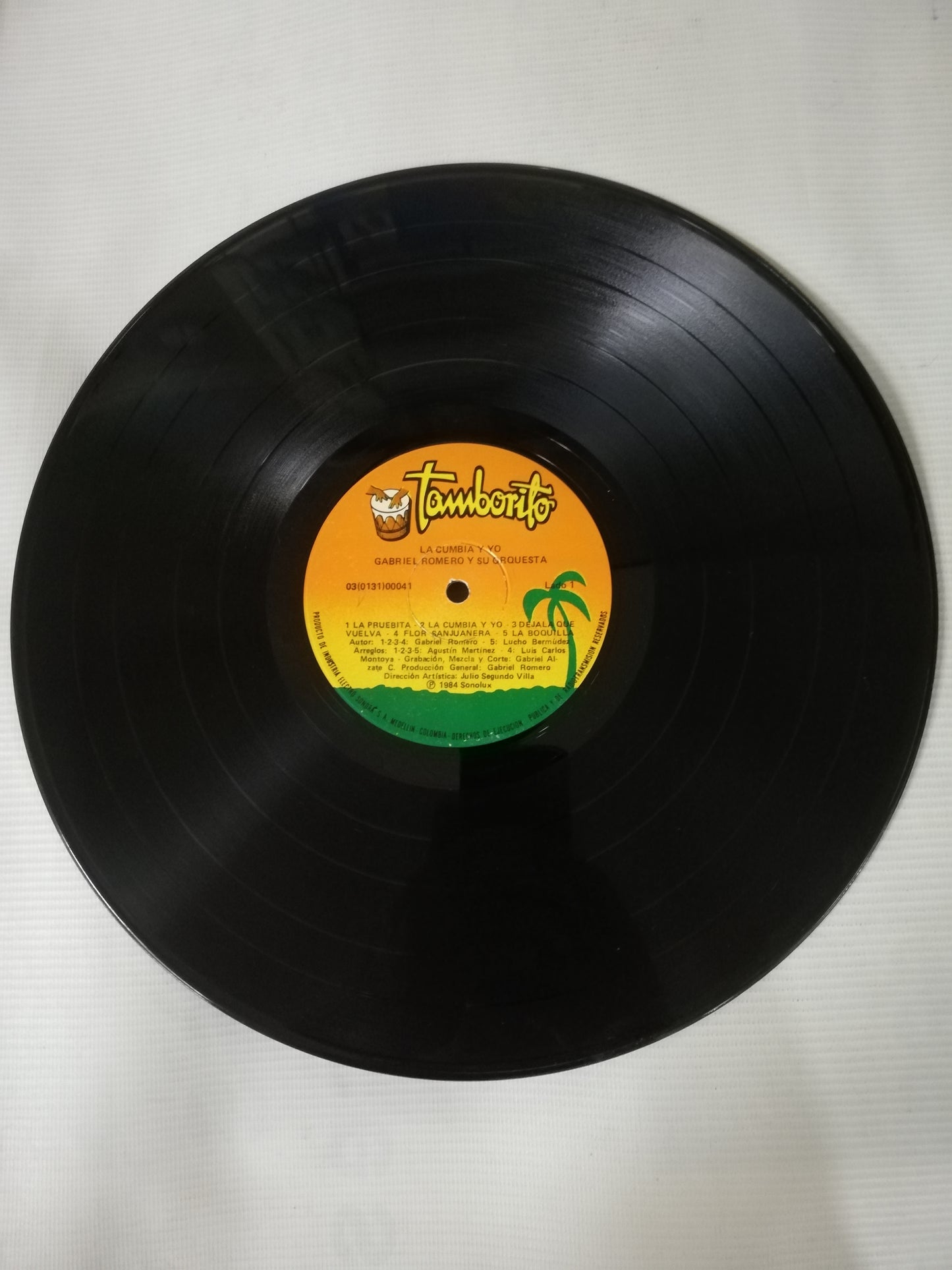 LP GABRIEL ROMERO Y SU ORQUESTA - LA CUMBIA Y YO