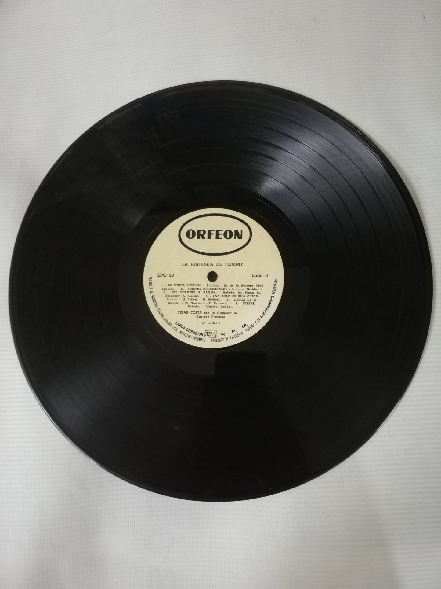 LP CESAR COSTA - LA HISTORIA DE TOMMY