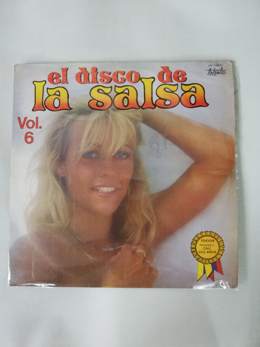 LP EL DISCO DE LA SALSA - EL DISCO DE LA SALSA VOL. 6