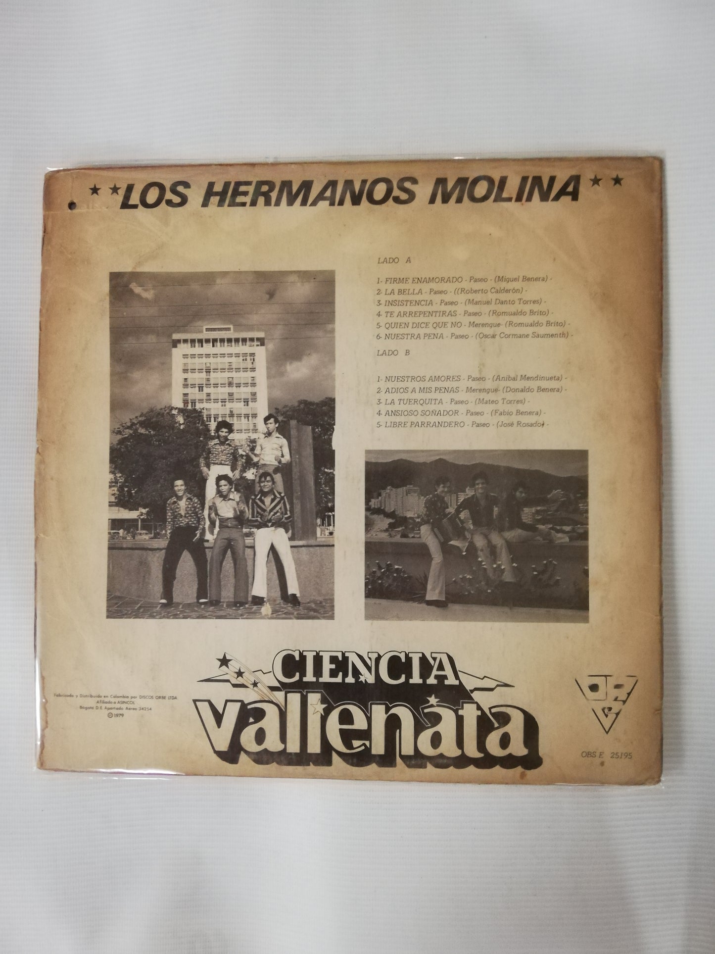 LP LOS HERMANOS MOLINA - CANTA MIGUEL DEDE - CIENCIA VALLENATA