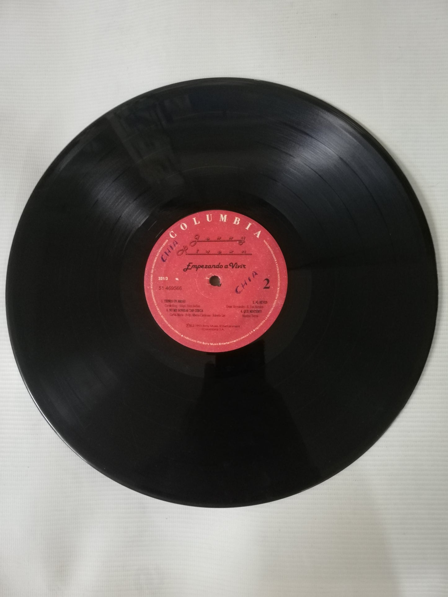 LP JERRY RIVERA - EMPEZANDO A VIVIR