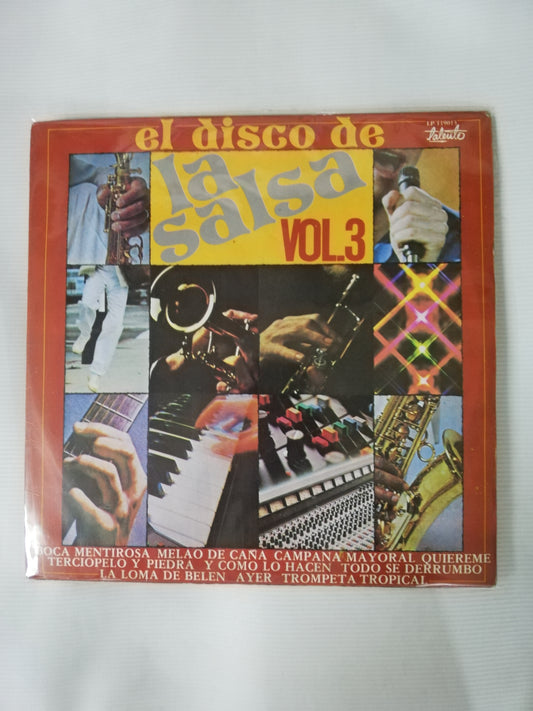 LP EL DISCO DE LA SALSA - EL DISCO DE LA SALSA VOL. 3